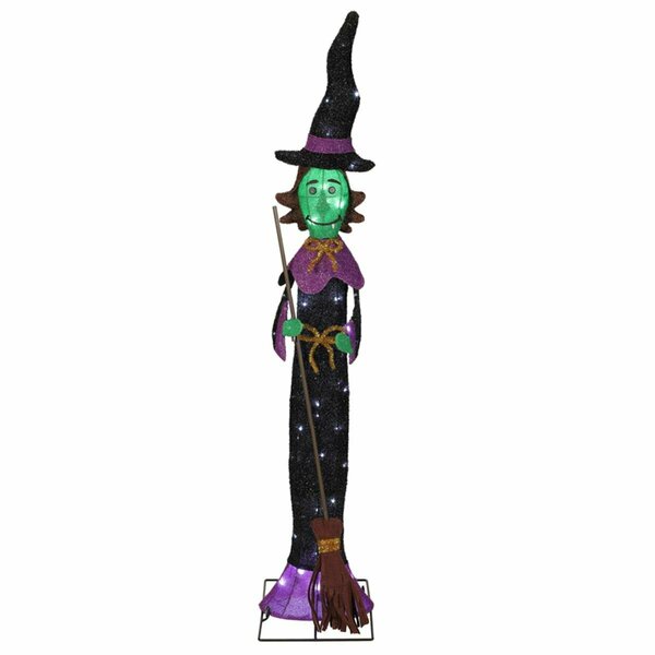 Coolcollectibles Halloween LED Prelit Witch Yard Decor CO2741069